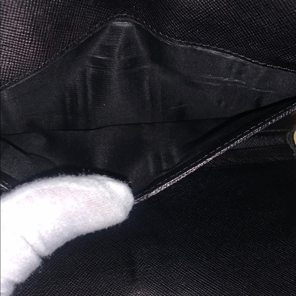 Prada Black Saffiano Leather Wallet - Picture 10 of 16